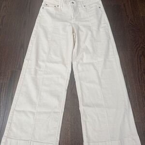 American Eagle dreamy drape low rise stretch wide leg pants